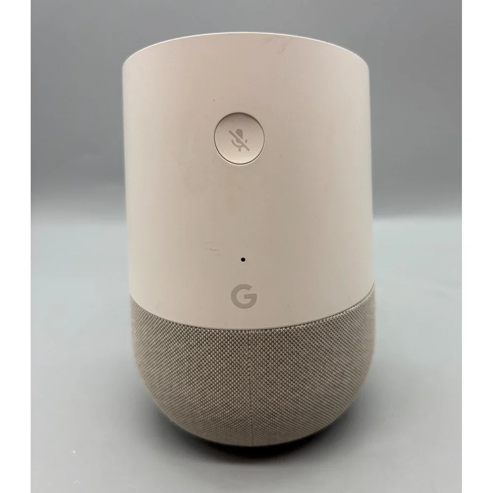 Google Home Smart Assistant Speaker & Power Cord - Tested